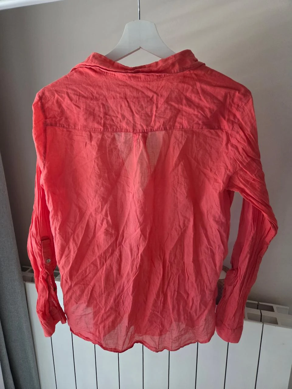 Chemise Esprit corail légère femme – Taille M – photo 5